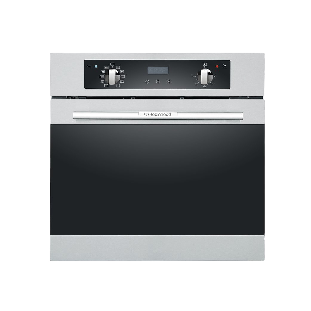 10 FUNCTION BUILT IN OVEN 595X575X595MM STAINLESS STEEL
